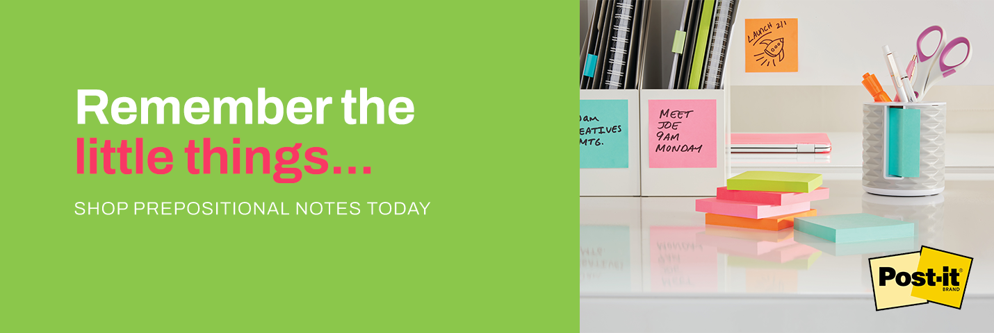 Books, Pads & Forms - Post-it