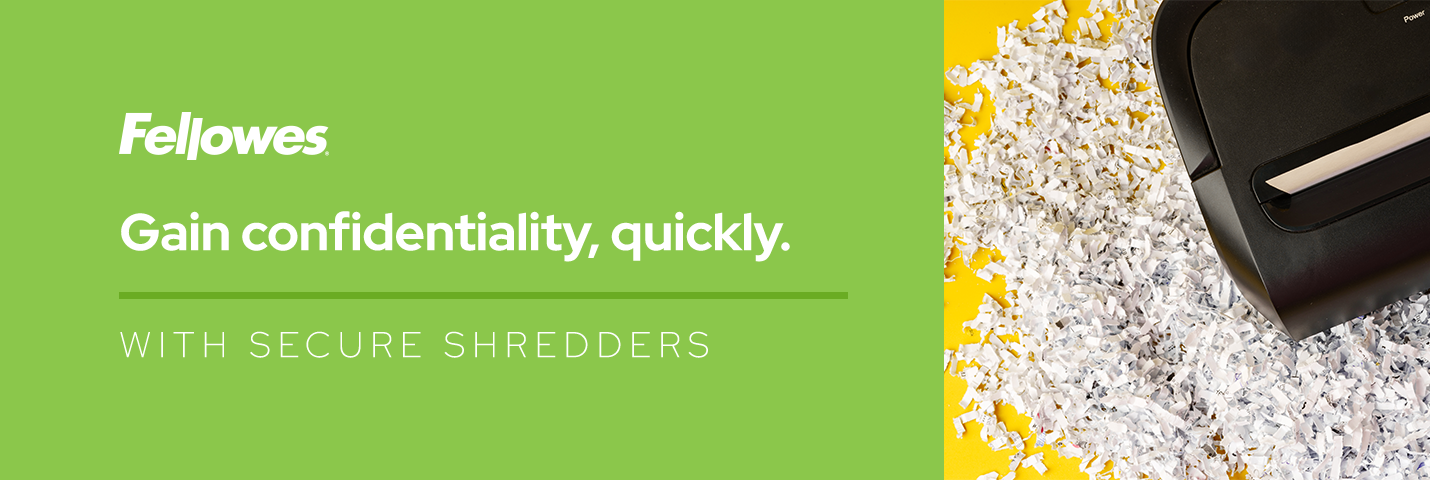 Shredders & Accessories - Fellowes